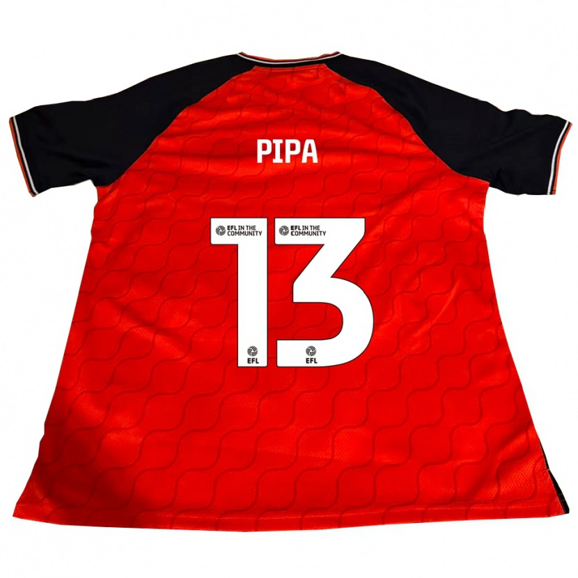 Danxen Dames Oliver Pipa #13 Oranje Zwart Wit Thuisshirt Thuistenue 2025/26 T-Shirt
