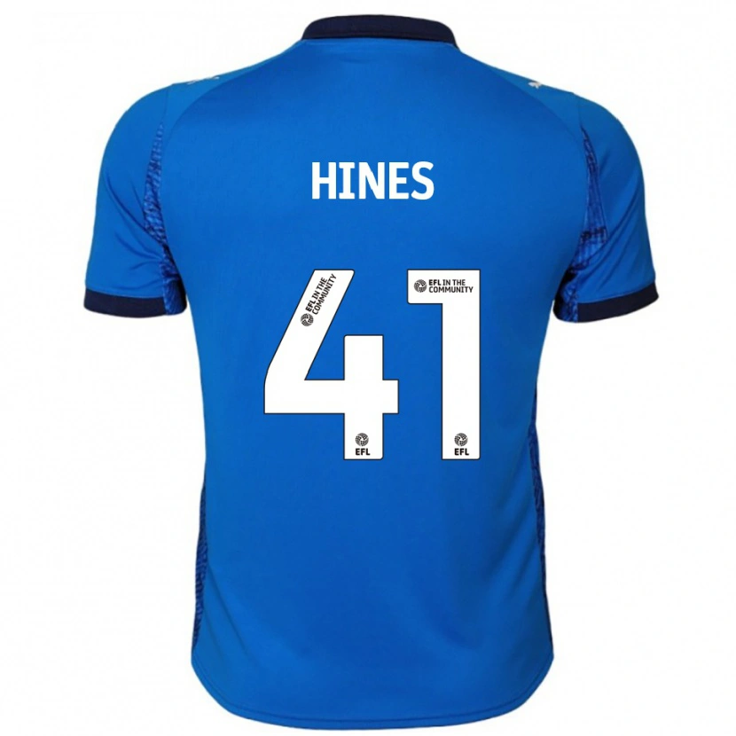 Danxen Dames Kayleigh Hines #41 Blauw Wit Thuisshirt Thuistenue 2025/26 T-Shirt