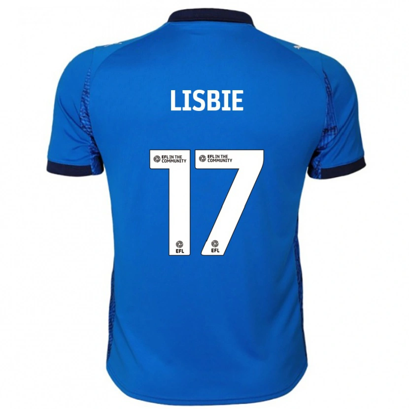 Danxen Dames Kyrell Lisbie #17 Blauw Wit Thuisshirt Thuistenue 2025/26 T-Shirt