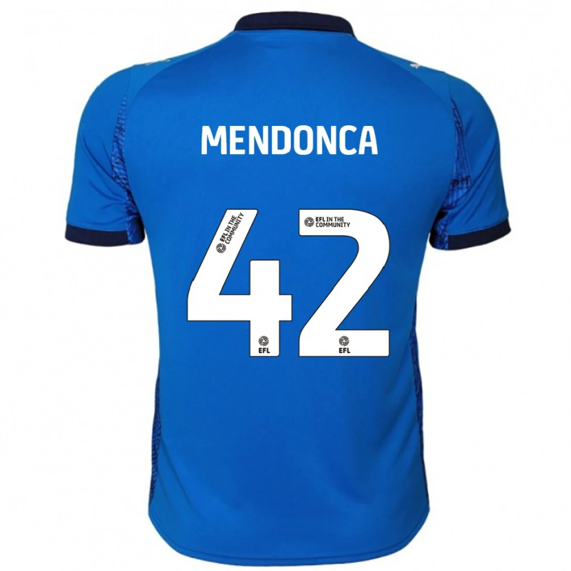 Danxen Dames Lucca Mendonca #42 Blauw Wit Thuisshirt Thuistenue 2025/26 T-Shirt