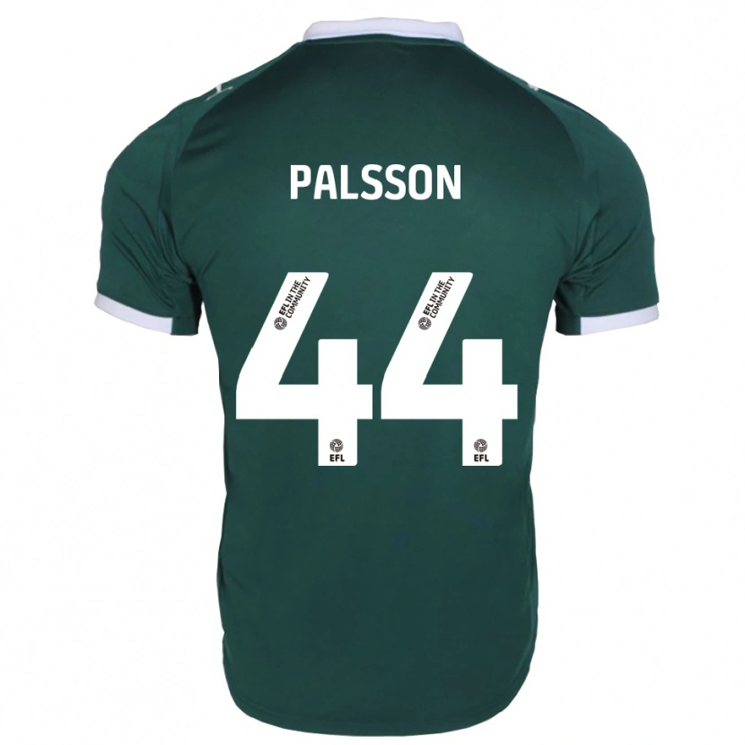 Danxen Dames Victor Pálsson #44 Groen Wit Thuisshirt Thuistenue 2025/26 T-Shirt