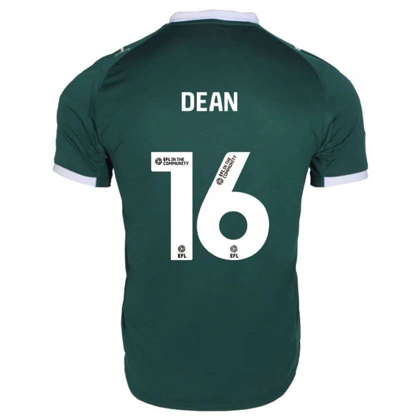 Danxen Dames Oscar Dean #16 Groen Wit Thuisshirt Thuistenue 2025/26 T-Shirt