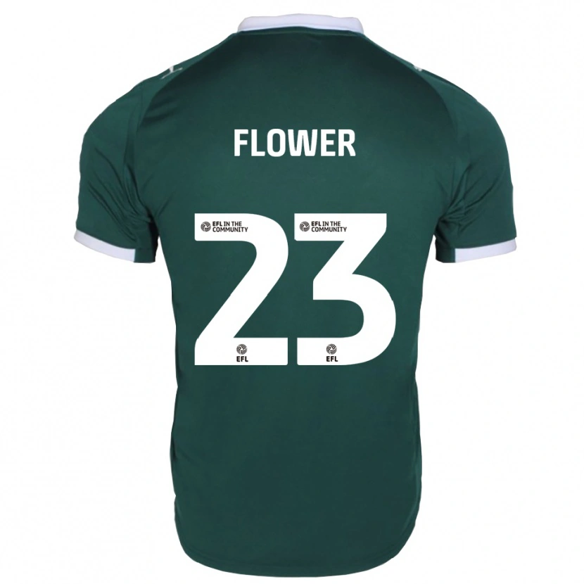 Danxen Dames Jack Flower #23 Groen Wit Thuisshirt Thuistenue 2025/26 T-Shirt