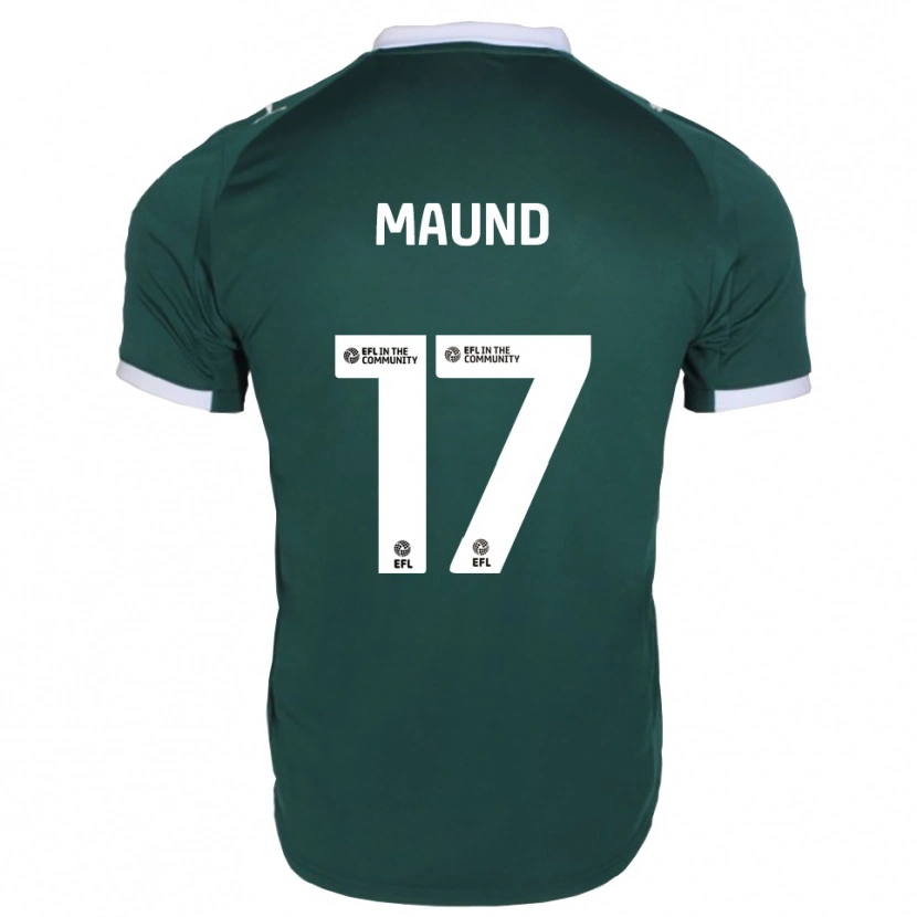 Danxen Dames Frankie Maund #17 Groen Wit Thuisshirt Thuistenue 2025/26 T-Shirt