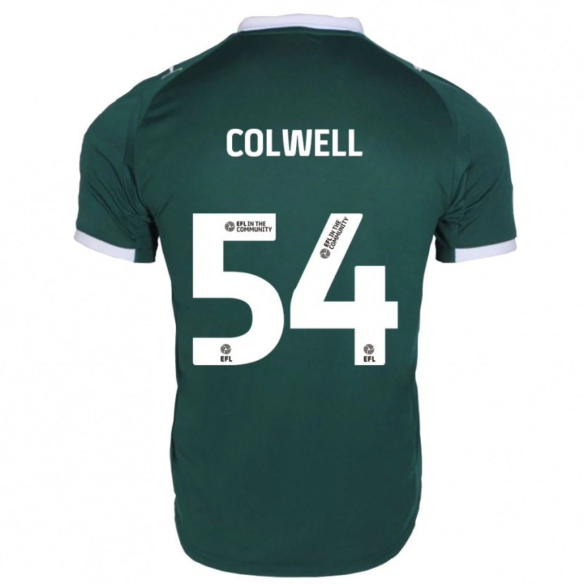 Danxen Dames Lewis Colwell #54 Groen Wit Thuisshirt Thuistenue 2025/26 T-Shirt