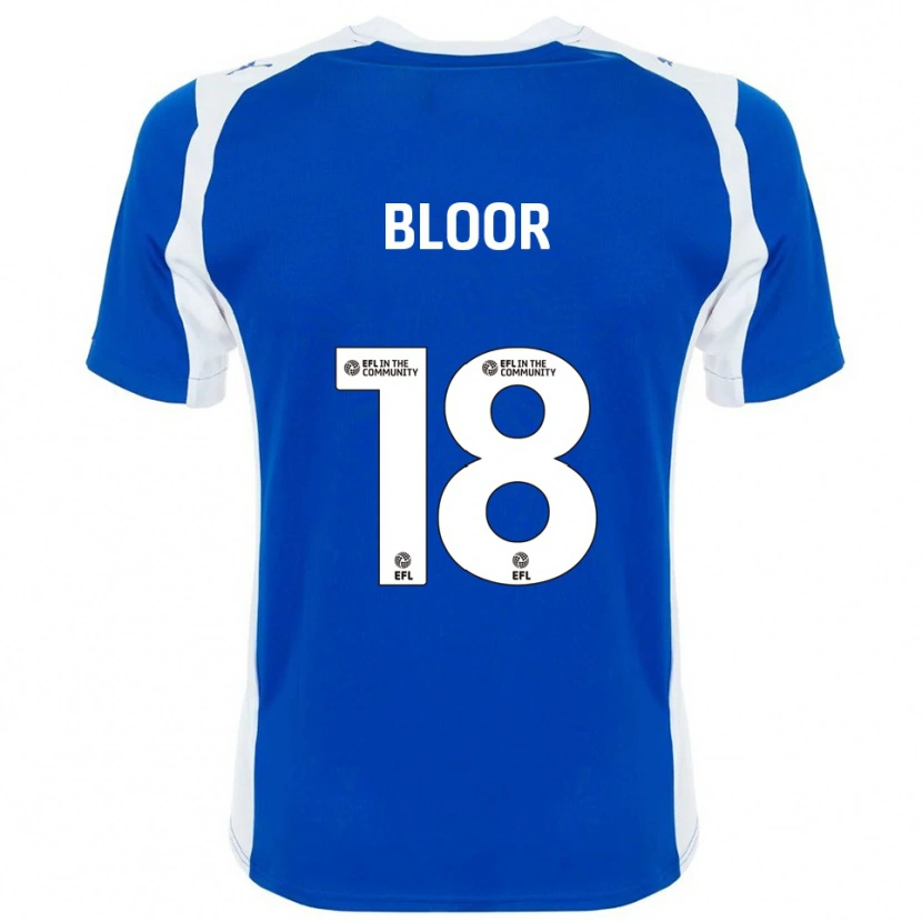 Danxen Dames Chelsea Bloor #18 Blauw Wit Thuisshirt Thuistenue 2025/26 T-Shirt