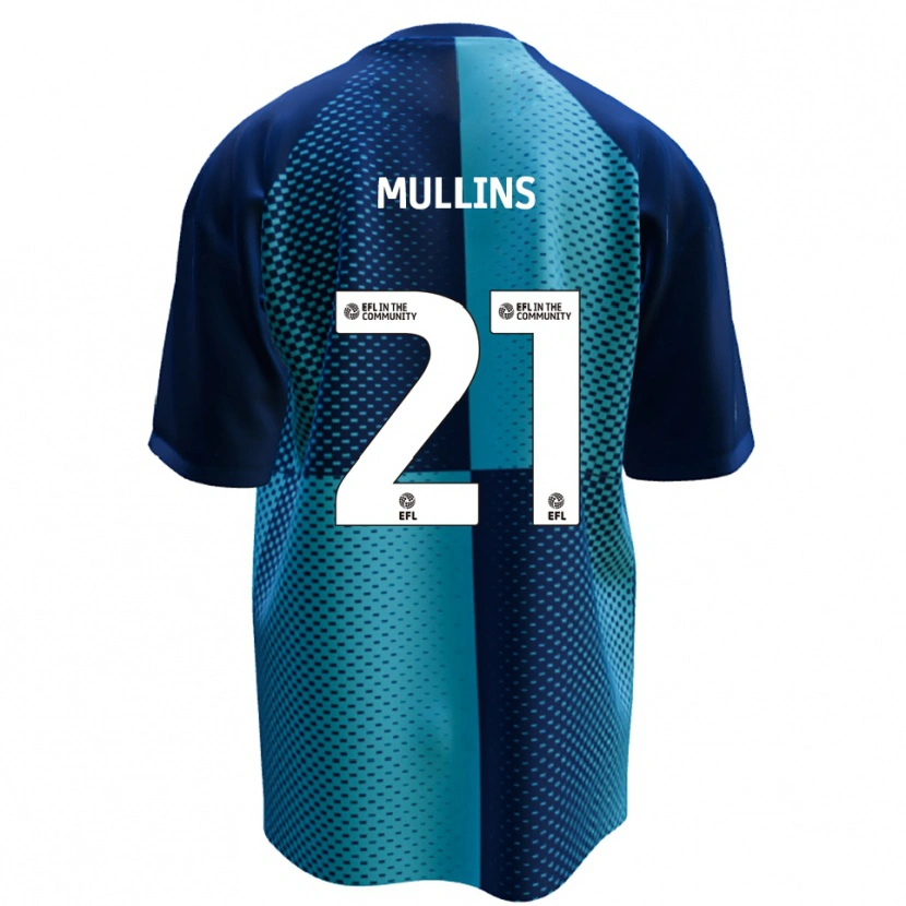 Danxen Dames Jamie Mullins #21 Blauw Hemelsblauw Thuisshirt Thuistenue 2025/26 T-Shirt
