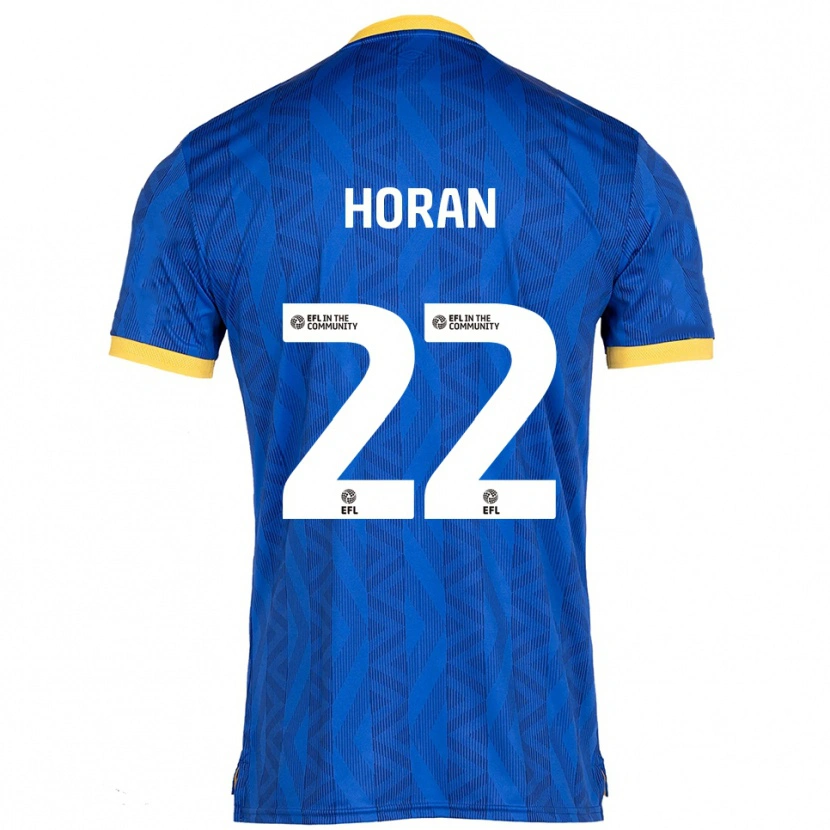 Danxen Dames Riley Horan #22 Marine Geel Thuisshirt Thuistenue 2025/26 T-Shirt