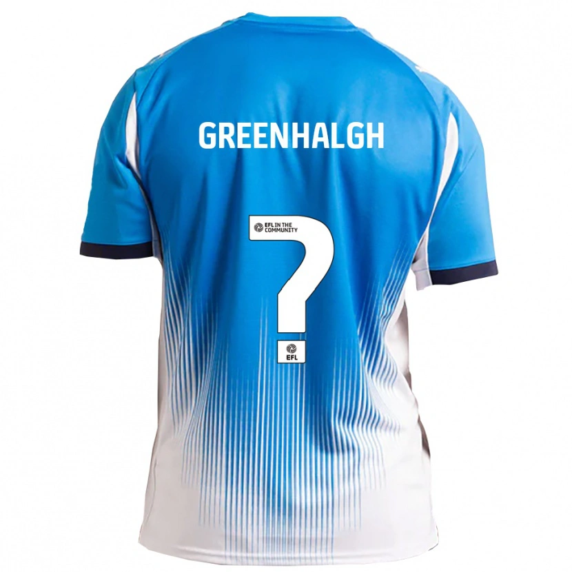 Danxen Dames Olivia Greenhalgh #0 Blauw Wit Thuisshirt Thuistenue 2025/26 T-Shirt