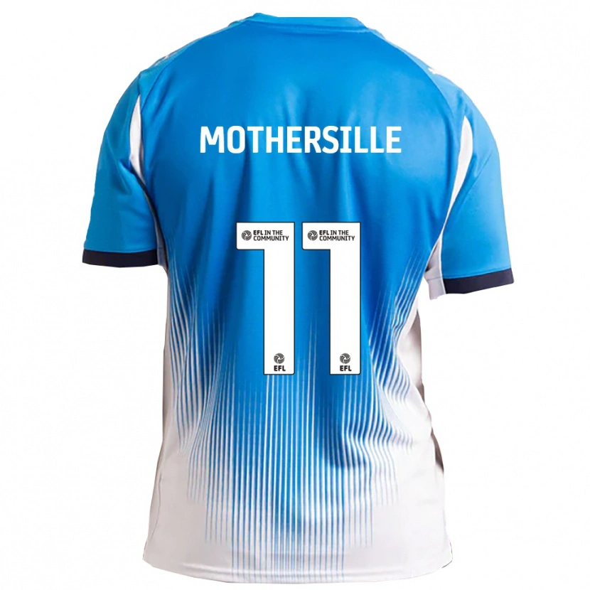 Danxen Dames Malik Mothersille #11 Blauw Wit Thuisshirt Thuistenue 2025/26 T-Shirt