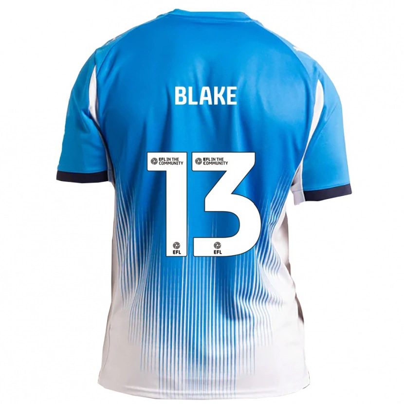 Danxen Dames Billy Blake #13 Blauw Wit Thuisshirt Thuistenue 2025/26 T-Shirt