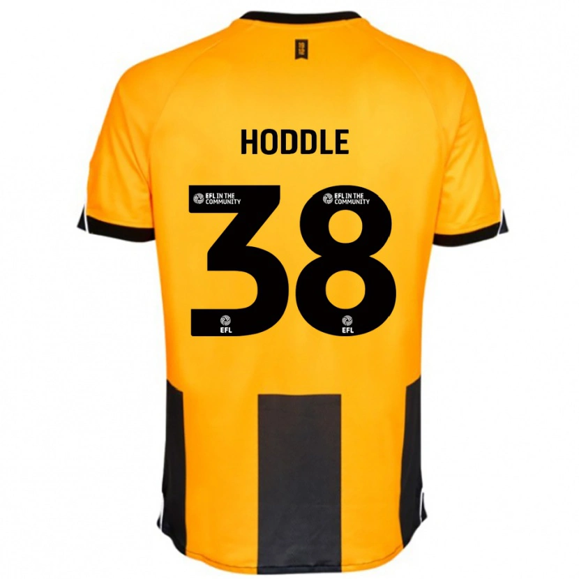 Danxen Dames George Hoddle #38 Oranje Zwart Thuisshirt Thuistenue 2025/26 T-Shirt