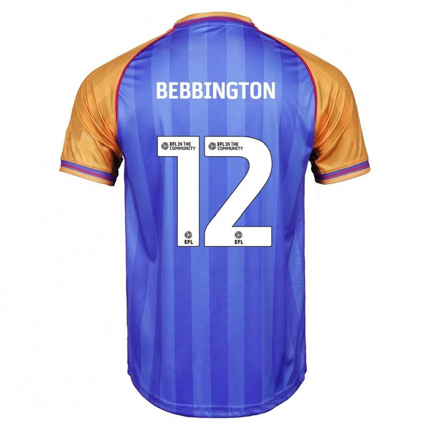 Danxen Dames Kimberley Bebbington #12 Blauw Oranje Thuisshirt Thuistenue 2025/26 T-Shirt