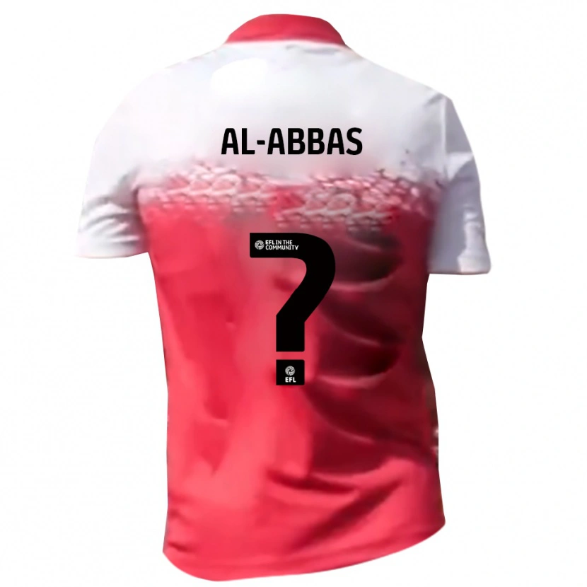 Danxen Dames Yasin Al-Abbas #0 Rood Wit Thuisshirt Thuistenue 2025/26 T-Shirt