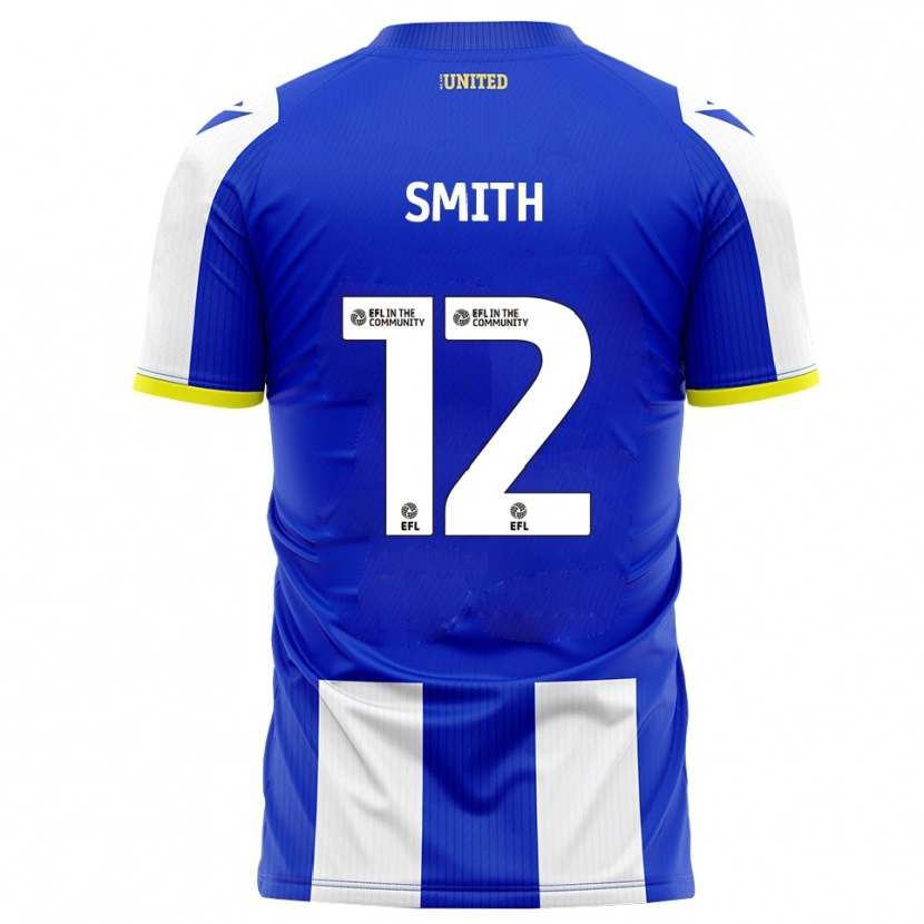 Danxen Dames Tom Smith #12 Blauw Wit Thuisshirt Thuistenue 2025/26 T-Shirt