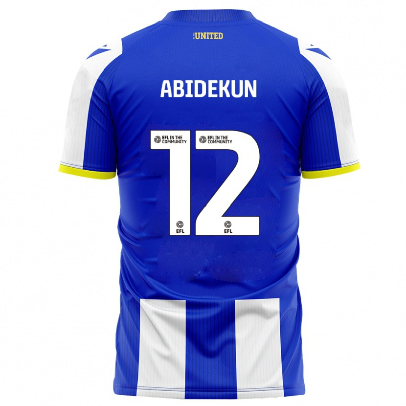 Danxen Dames Fela Abidekun #12 Blauw Wit Thuisshirt Thuistenue 2025/26 T-Shirt