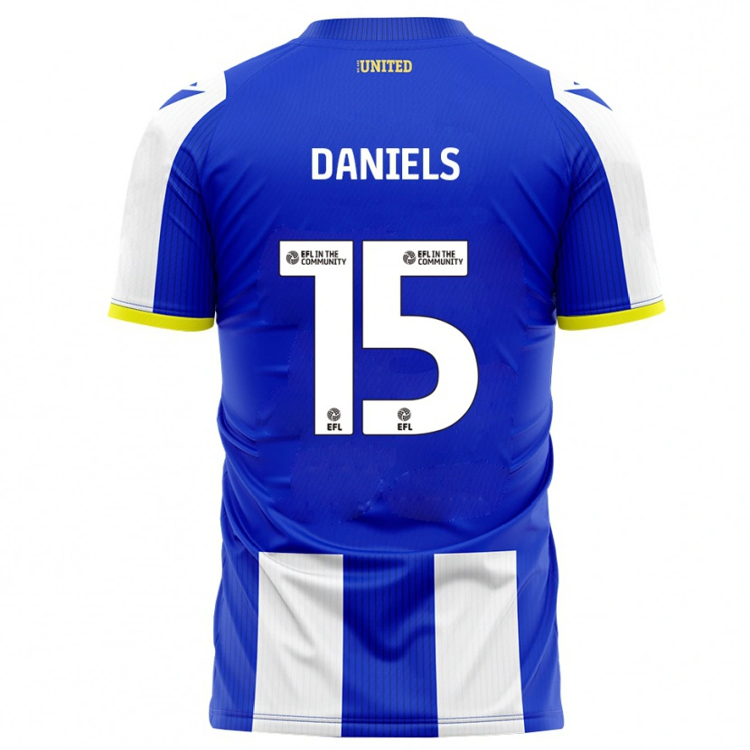 Danxen Dames Learna Daniels #15 Blauw Wit Thuisshirt Thuistenue 2025/26 T-Shirt