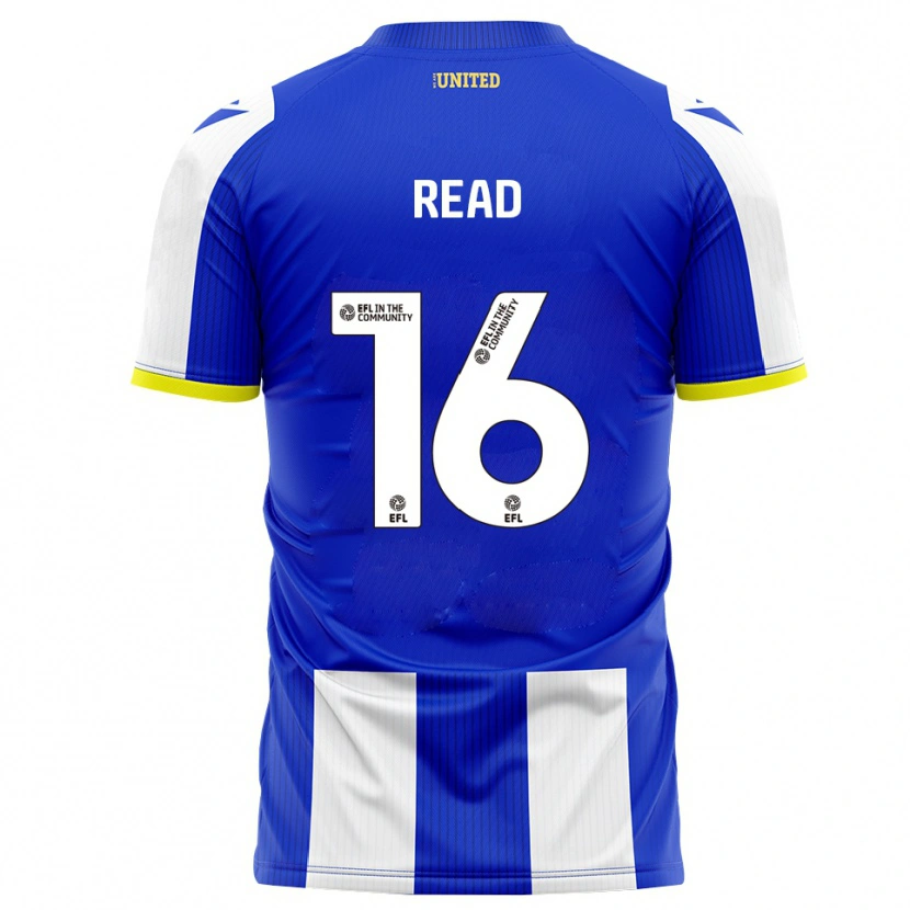 Danxen Dames Arthur Read #16 Blauw Wit Thuisshirt Thuistenue 2025/26 T-Shirt