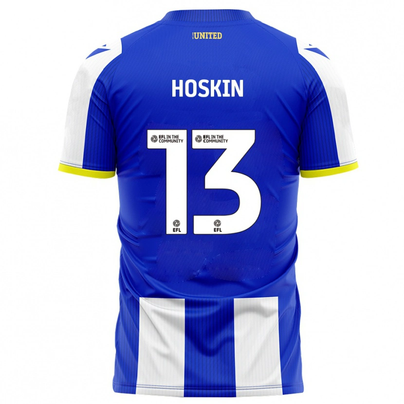 Danxen Dames Owen Hoskin #13 Blauw Wit Thuisshirt Thuistenue 2025/26 T-Shirt