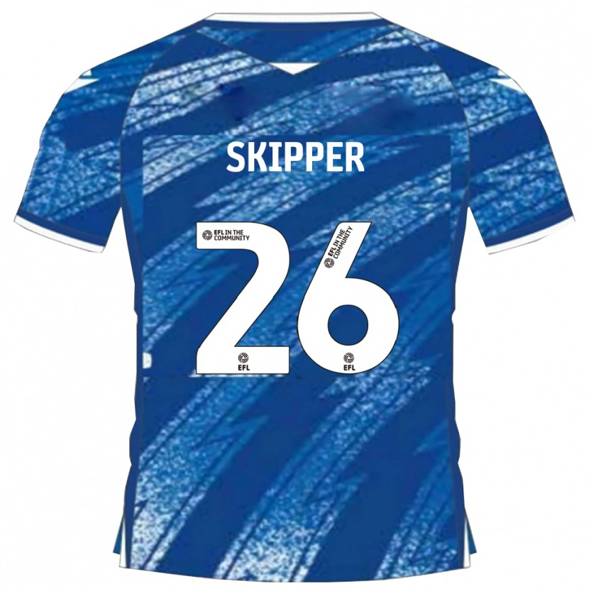 Danxen Dames Stanley Skipper #26 Blauw Wit Thuisshirt Thuistenue 2025/26 T-Shirt