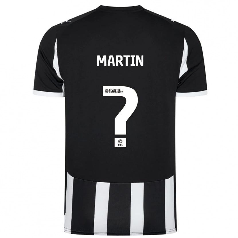 Danxen Dames Ellis Martin #0 Zwart Wit Thuisshirt Thuistenue 2025/26 T-Shirt