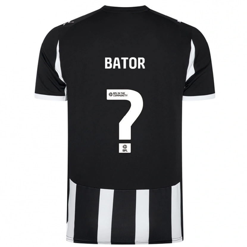 Danxen Dames Sam Bator #0 Zwart Wit Thuisshirt Thuistenue 2025/26 T-Shirt