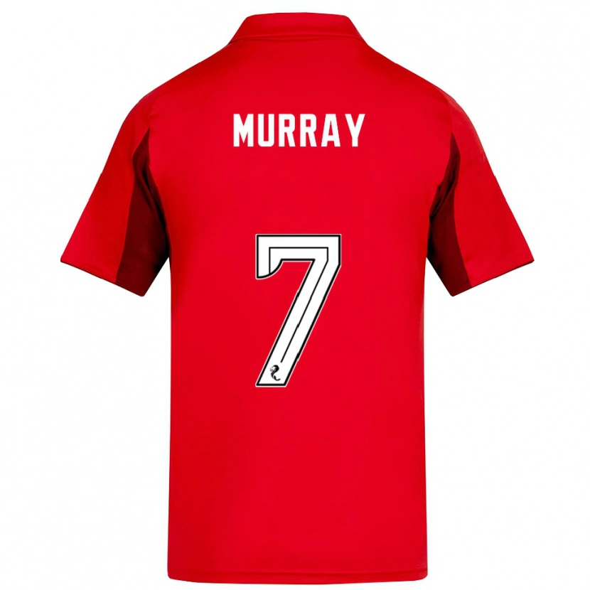 Danxen Dames Phoebe Murray #7 Rood Bordeauxrood Thuisshirt Thuistenue 2025/26 T-Shirt