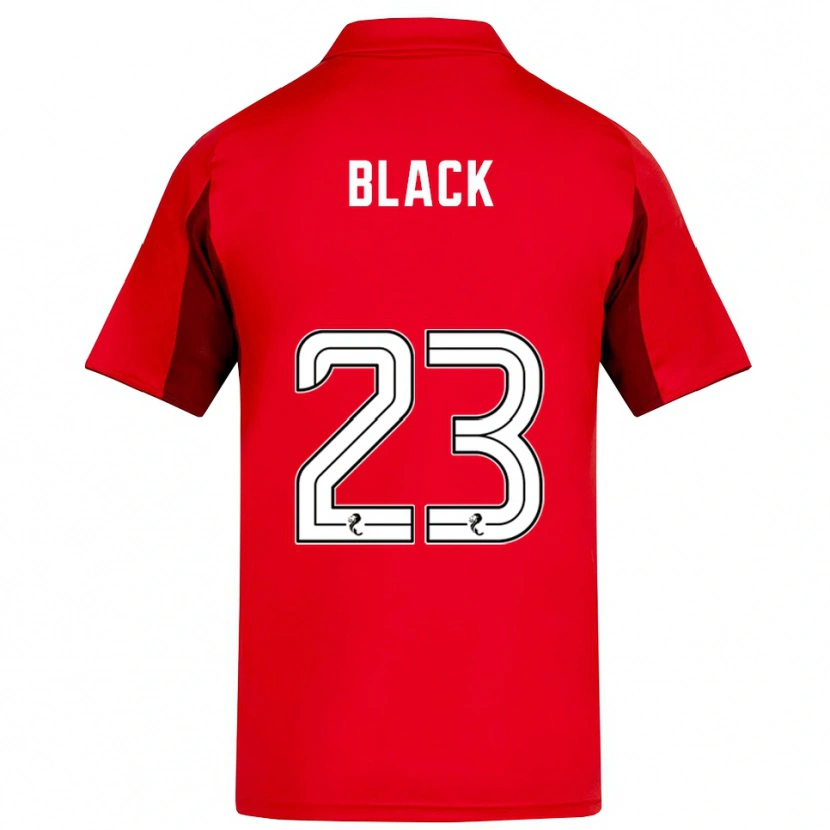 Danxen Dames Aimee Black #23 Rood Bordeauxrood Thuisshirt Thuistenue 2025/26 T-Shirt