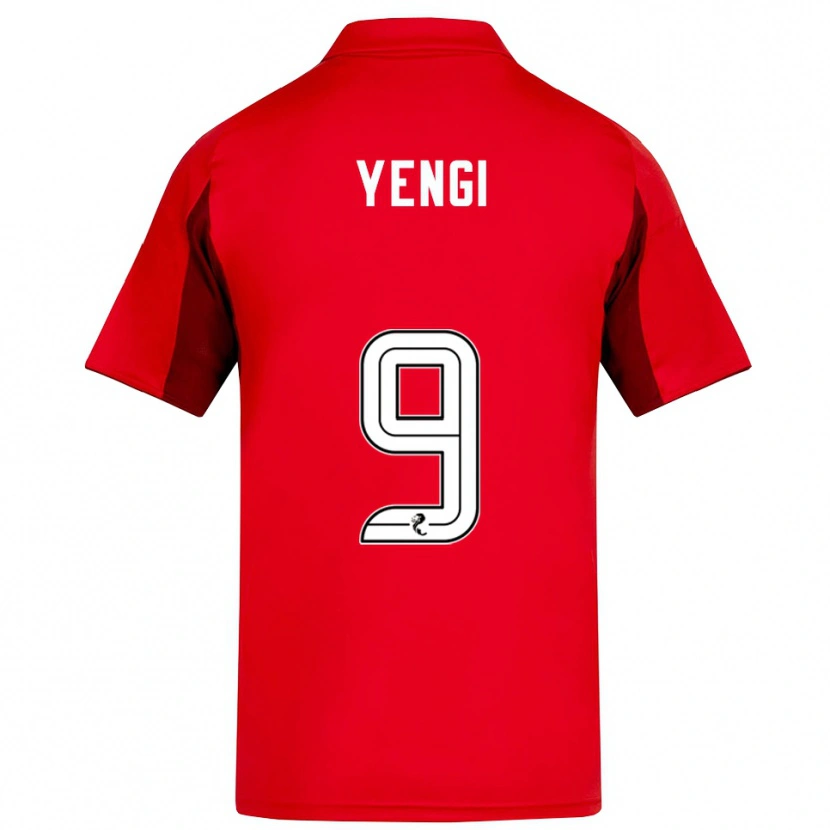 Danxen Dames Kusini Yengi #9 Rood Bordeauxrood Thuisshirt Thuistenue 2025/26 T-Shirt