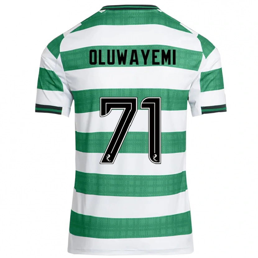 Danxen Dames Tobi Oluwayemi #71 Groen Wit Thuisshirt Thuistenue 2025/26 T-Shirt