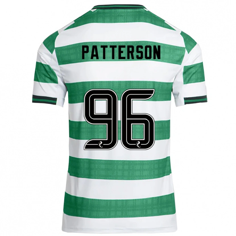 Danxen Dames Cameron Patterson #96 Groen Wit Thuisshirt Thuistenue 2025/26 T-Shirt