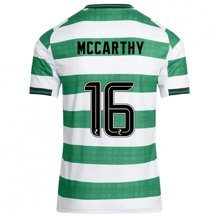 Danxen Dames James Mccarthy #16 Groen Wit Thuisshirt Thuistenue 2025/26 T-Shirt