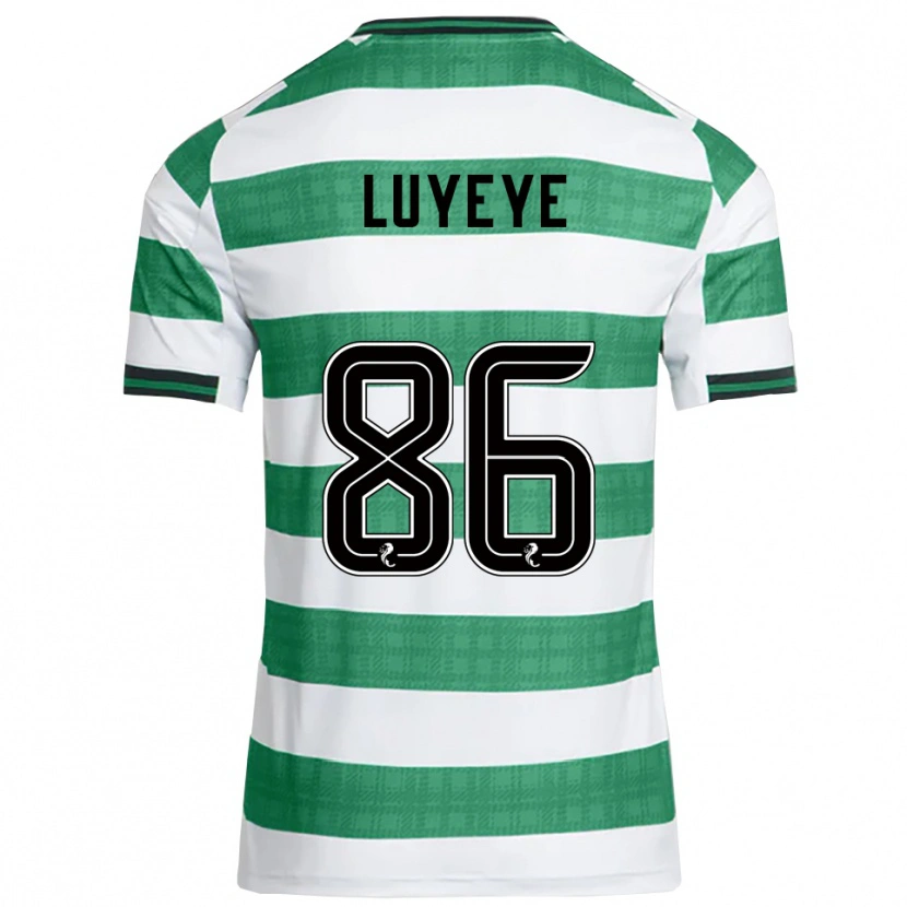 Danxen Dames Benny-Jackson Luyeye #86 Groen Wit Thuisshirt Thuistenue 2025/26 T-Shirt
