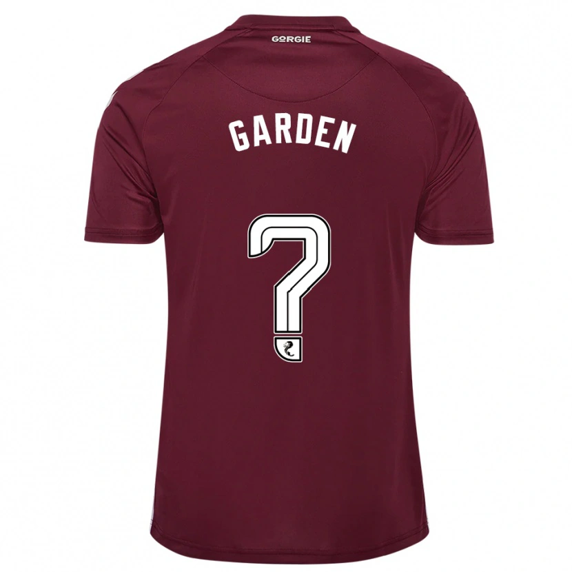 Danxen Dames Luka Garden #0 Bordeauxrood Wit Thuisshirt Thuistenue 2025/26 T-Shirt