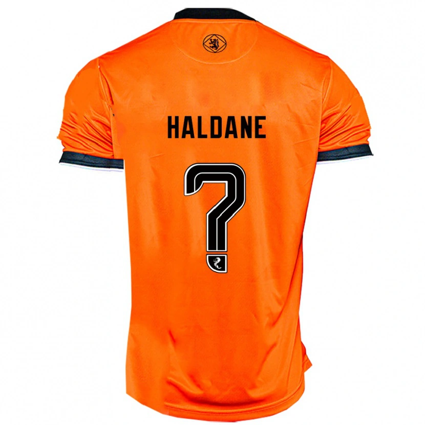 Danxen Dames Lewis Haldane #0 Oranje Zwart Thuisshirt Thuistenue 2025/26 T-Shirt