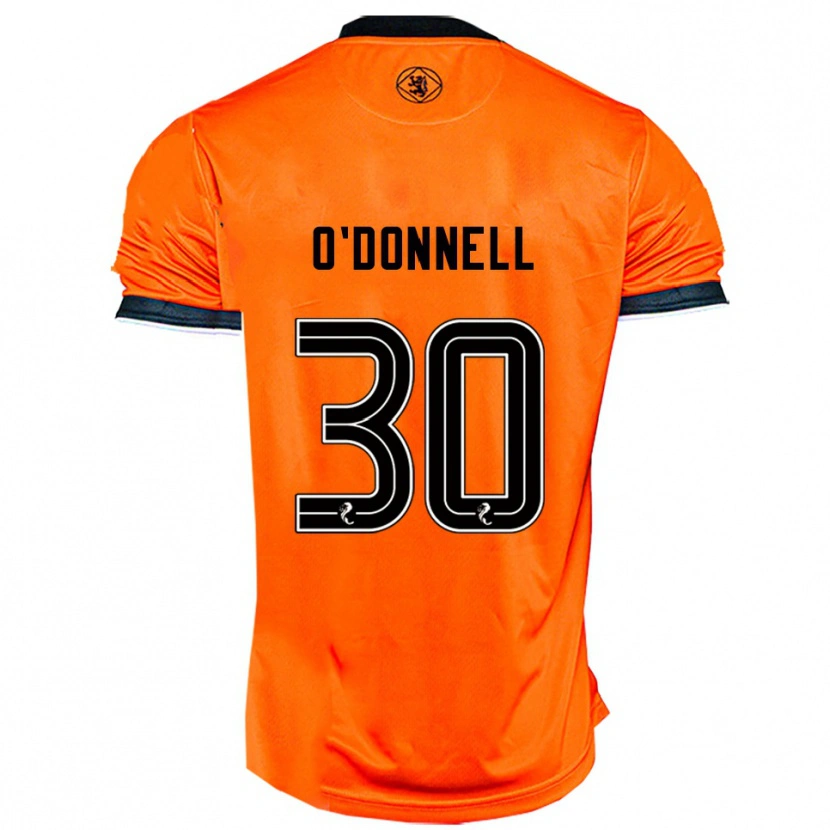 Danxen Dames Lewis O'donnell #30 Oranje Zwart Thuisshirt Thuistenue 2025/26 T-Shirt