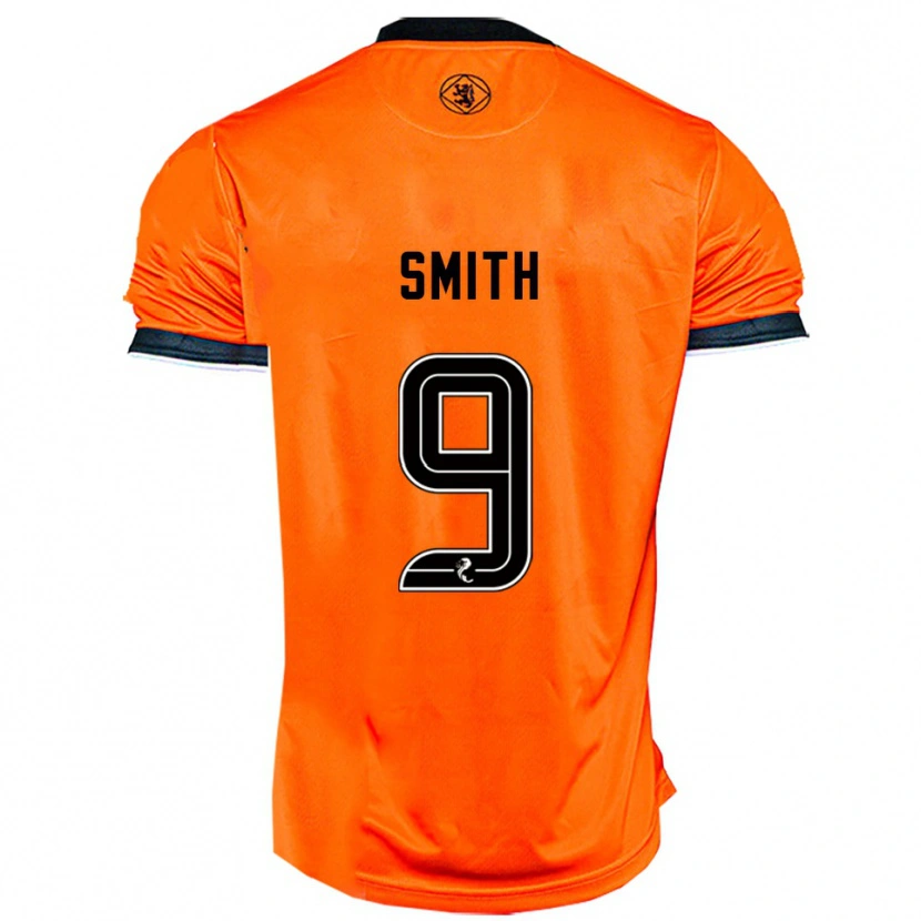 Danxen Dames Robyn Smith #9 Oranje Zwart Thuisshirt Thuistenue 2025/26 T-Shirt
