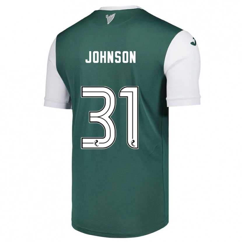 Danxen Dames Murray Johnson #31 Groen Wit Thuisshirt Thuistenue 2025/26 T-Shirt