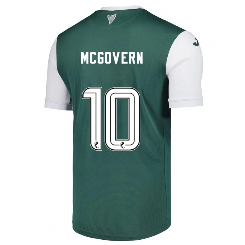 Danxen Dames Kathleen Mcgovern #10 Groen Wit Thuisshirt Thuistenue 2025/26 T-Shirt