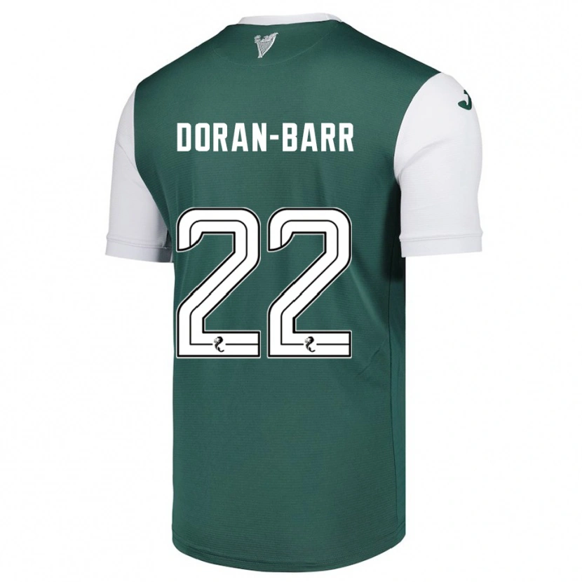 Danxen Dames Lauren Doran-Barr #22 Groen Wit Thuisshirt Thuistenue 2025/26 T-Shirt