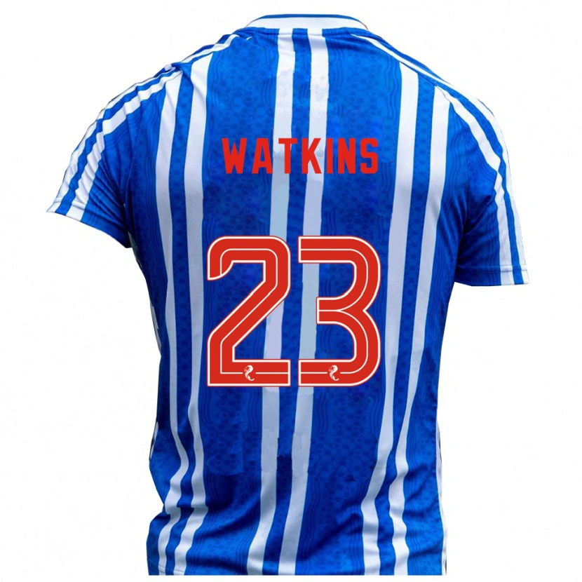 Danxen Dames Marley Watkins #23 Blauw Wit Thuisshirt Thuistenue 2025/26 T-Shirt