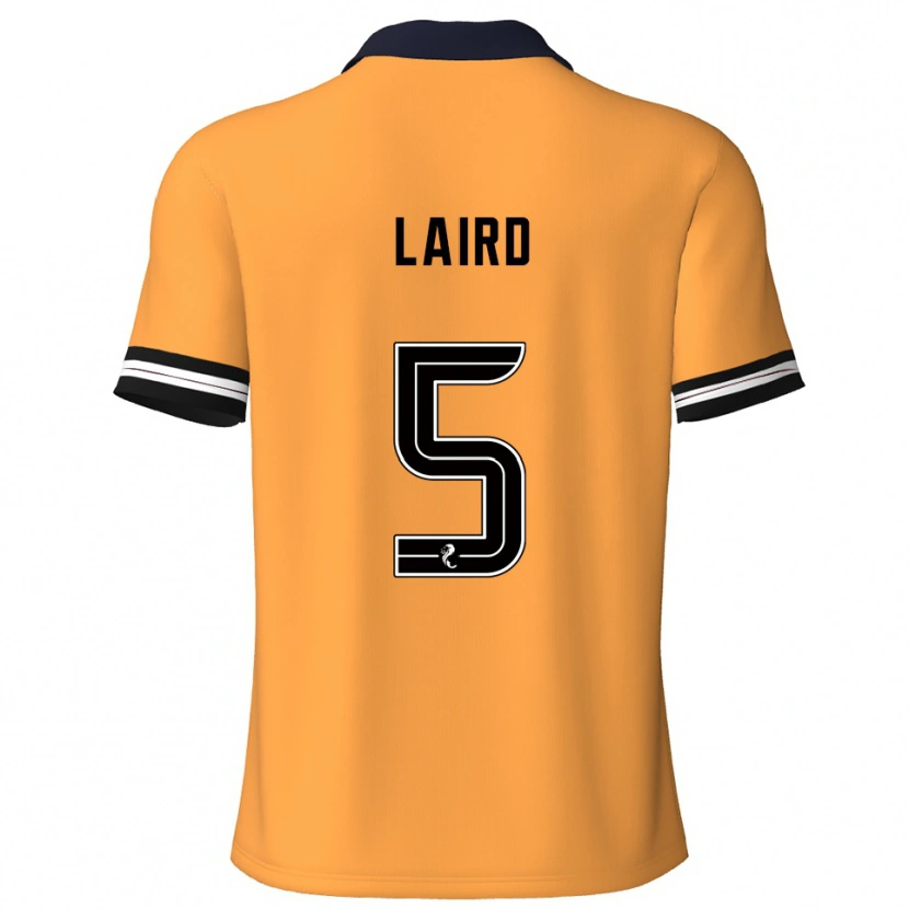 Danxen Dames Summer Laird #5 Geel Zwart Thuisshirt Thuistenue 2025/26 T-Shirt