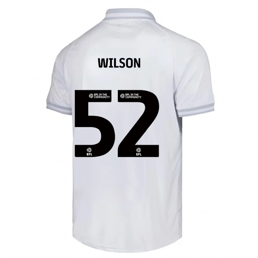 Danxen Dames Aston Wilson #52 Wit Grijs Zwart Uitshirt Uittenue 2025/26 T-Shirt