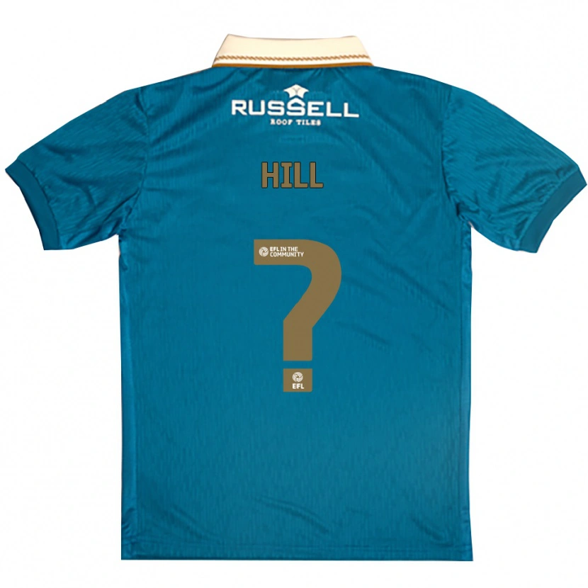 Danxen Dames Tommy Hill #0 Hemelsblauw Wit Uitshirt Uittenue 2025/26 T-Shirt