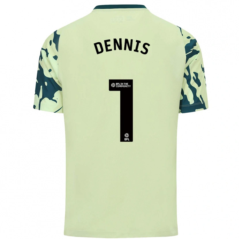 Danxen Dames Jake Dennis #1 Donkergroen Uitshirt Uittenue 2025/26 T-Shirt