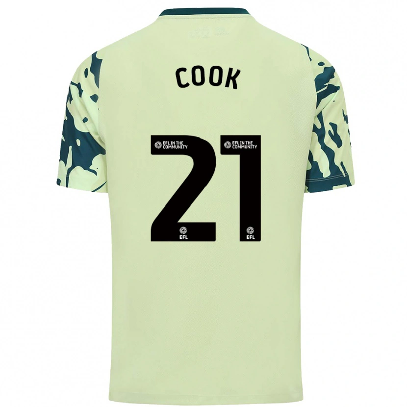 Danxen Dames Mikayla Cook #21 Donkergroen Uitshirt Uittenue 2025/26 T-Shirt