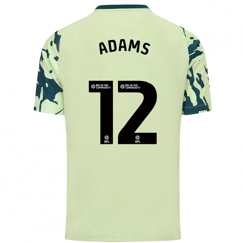Danxen Dames Kelly Adams #12 Donkergroen Uitshirt Uittenue 2025/26 T-Shirt