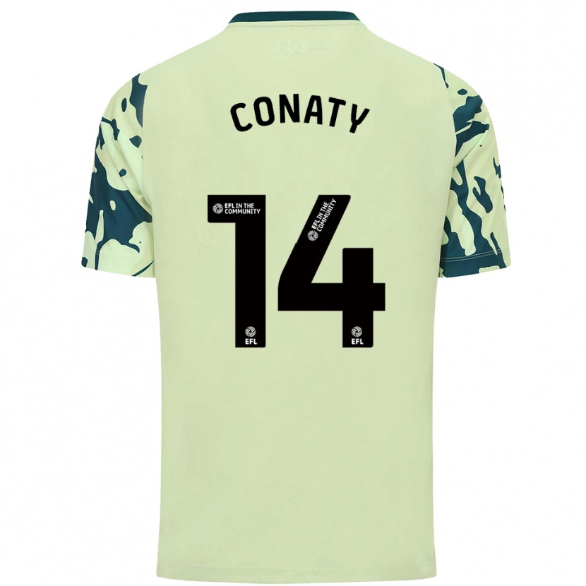 Danxen Dames Keano Conaty #14 Donkergroen Uitshirt Uittenue 2025/26 T-Shirt