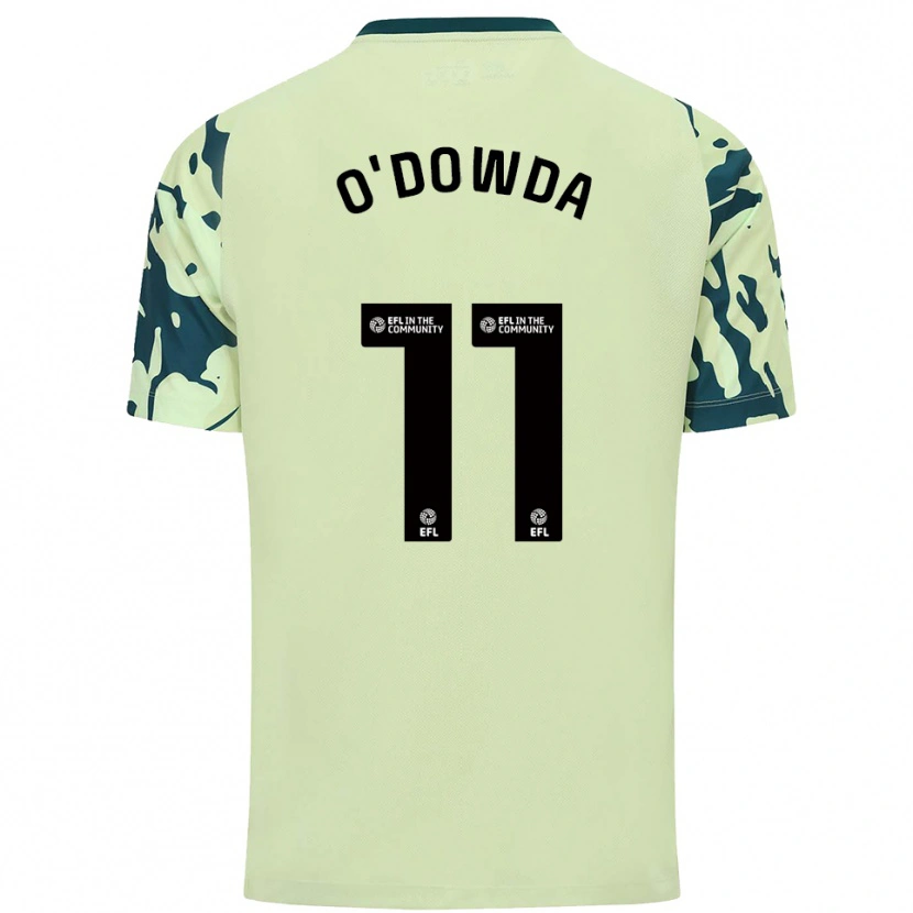 Danxen Dames Callum O'dowda #11 Donkergroen Uitshirt Uittenue 2025/26 T-Shirt