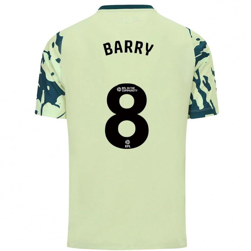 Danxen Dames Fiona Barry #8 Donkergroen Uitshirt Uittenue 2025/26 T-Shirt